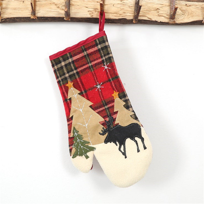 Christmas Oven Mitt Set for Festive Kitchen Décor