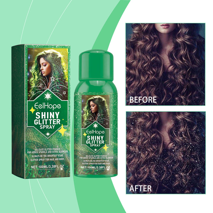 Glitter Spray for Hair & Body Radiant Party Shine