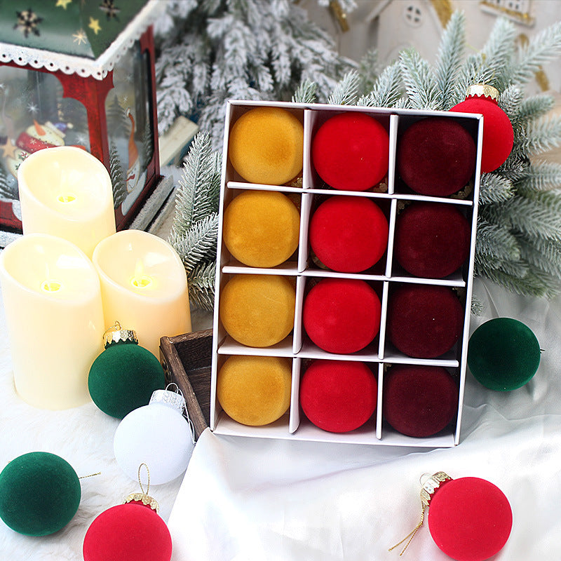 6cm Christmas Ball Ornaments for Coordinated Trees