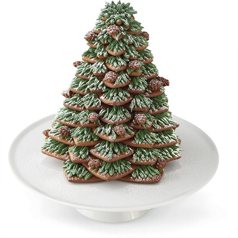 Christmas Star Cookie Cutter Set for Stacked Tree Cookies