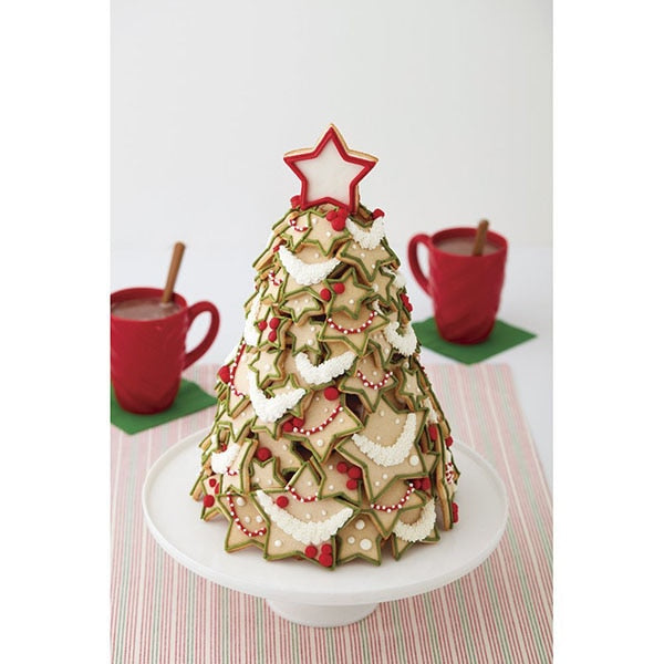 Christmas Star Cookie Cutter Set for Stacked Tree Cookies
