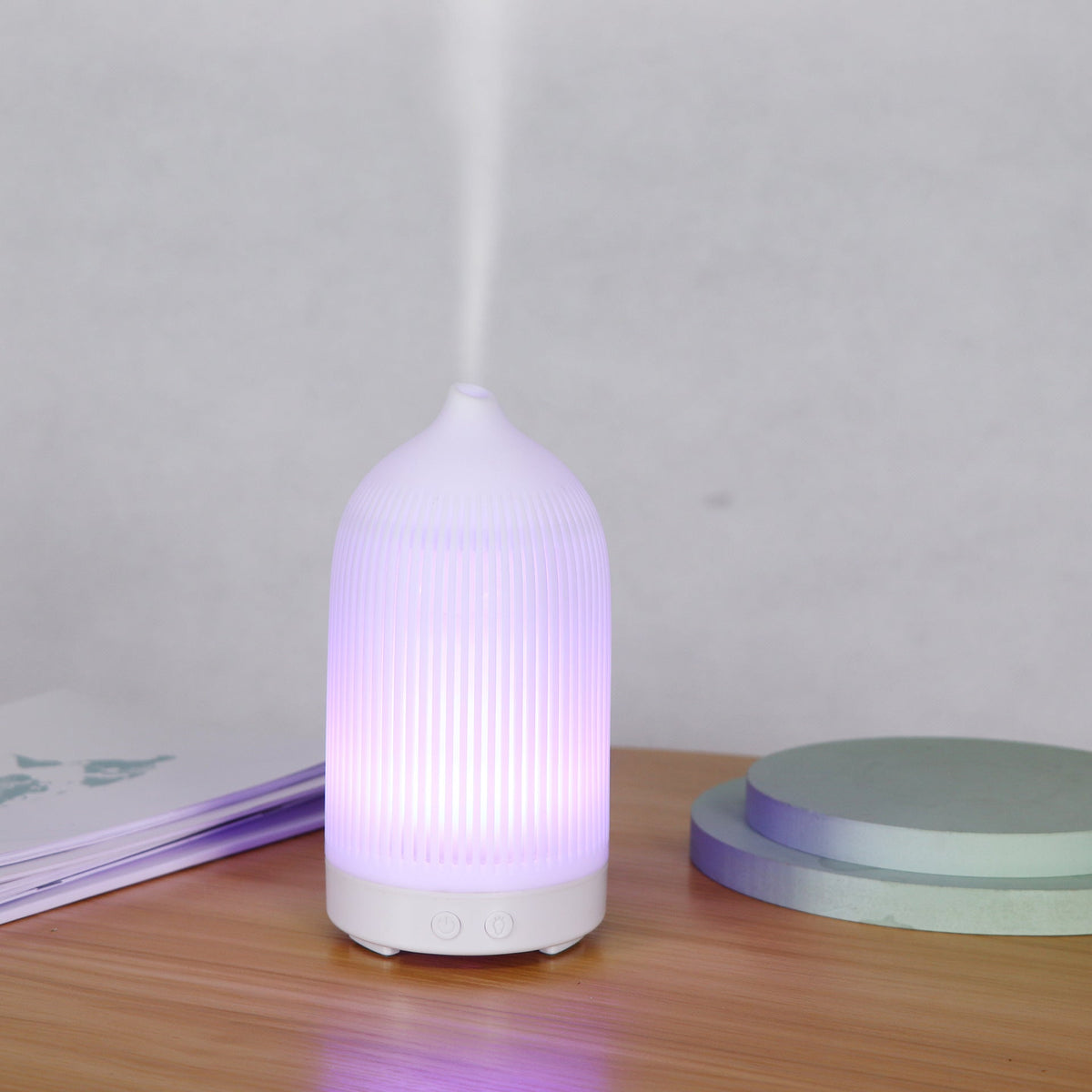 Ultrasonic Aromatherapy Diffuser with 7-Color LED Light