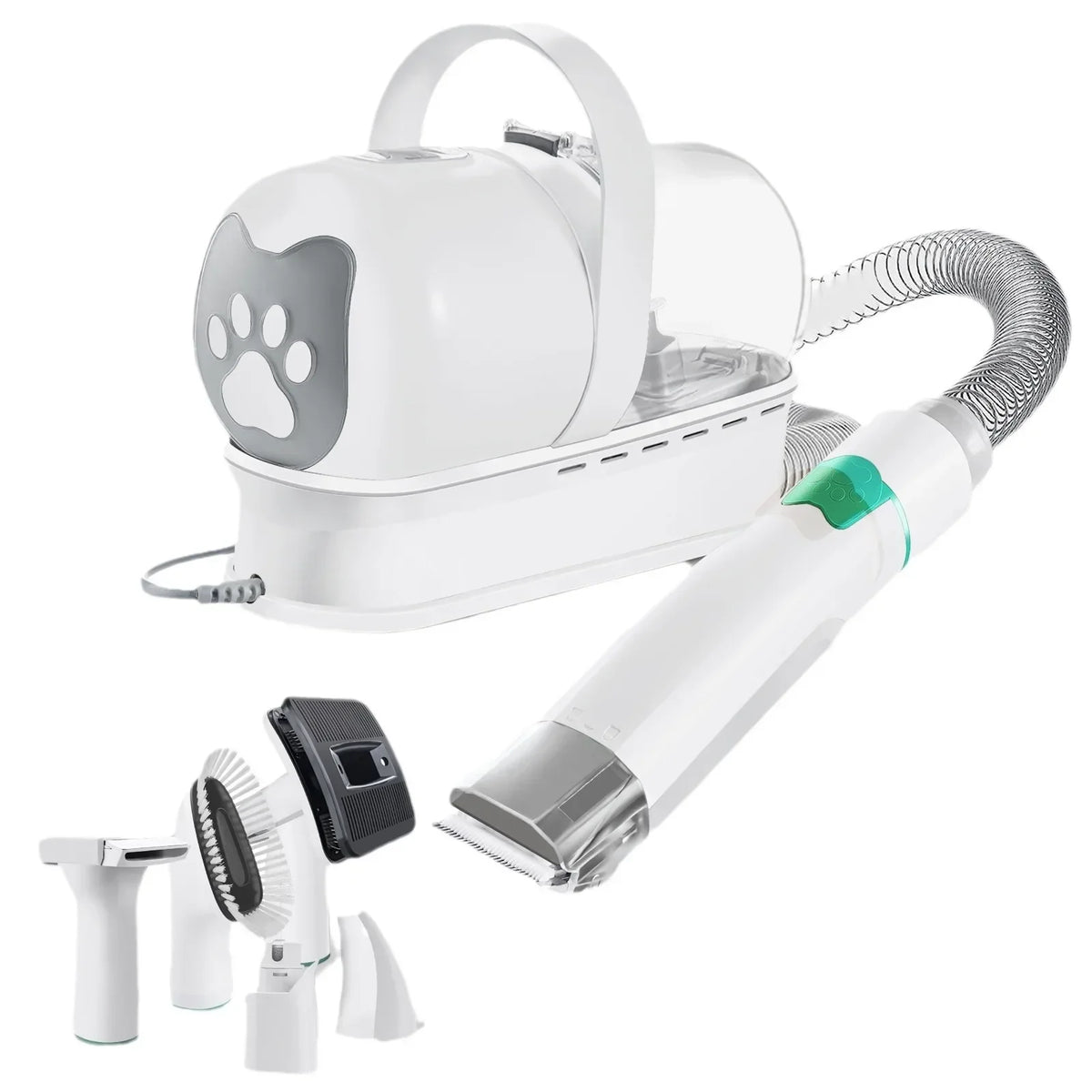 7-in-1 Pet Grooming Vacuum Kit for Cleaner Home Trims