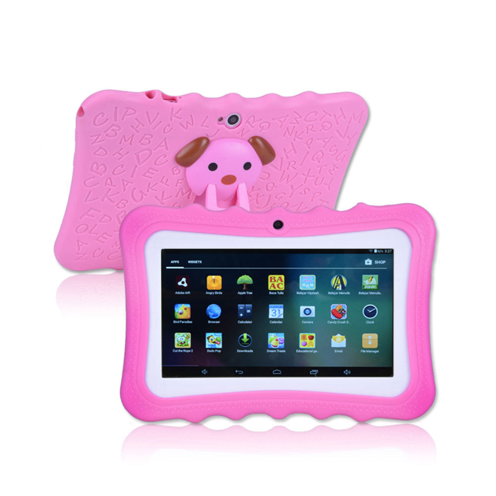 7 Inch Kids Android Tablet with Silicone Case & Stand