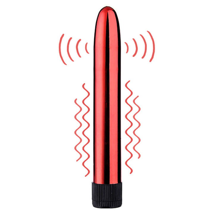 7-Inch Vibrating Massager for Targeted Intimate Use