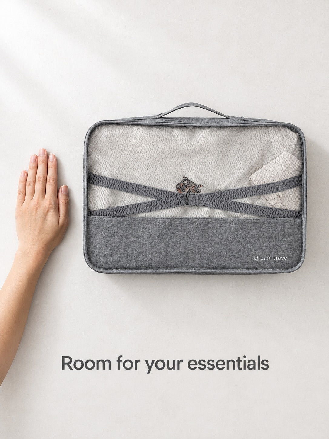 7 Piece Packing Cube Set for Organised Travel Luggage