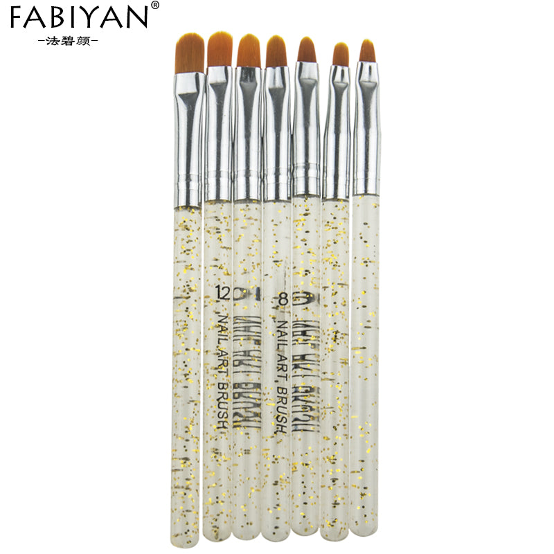 Professional Nail Art Brush Set for Precise Gel Detailing