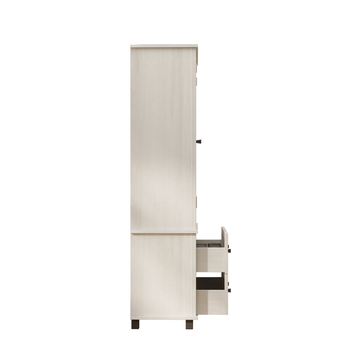 70 Inch Kitchen Pantry Cabinet with Drawers and Shelves