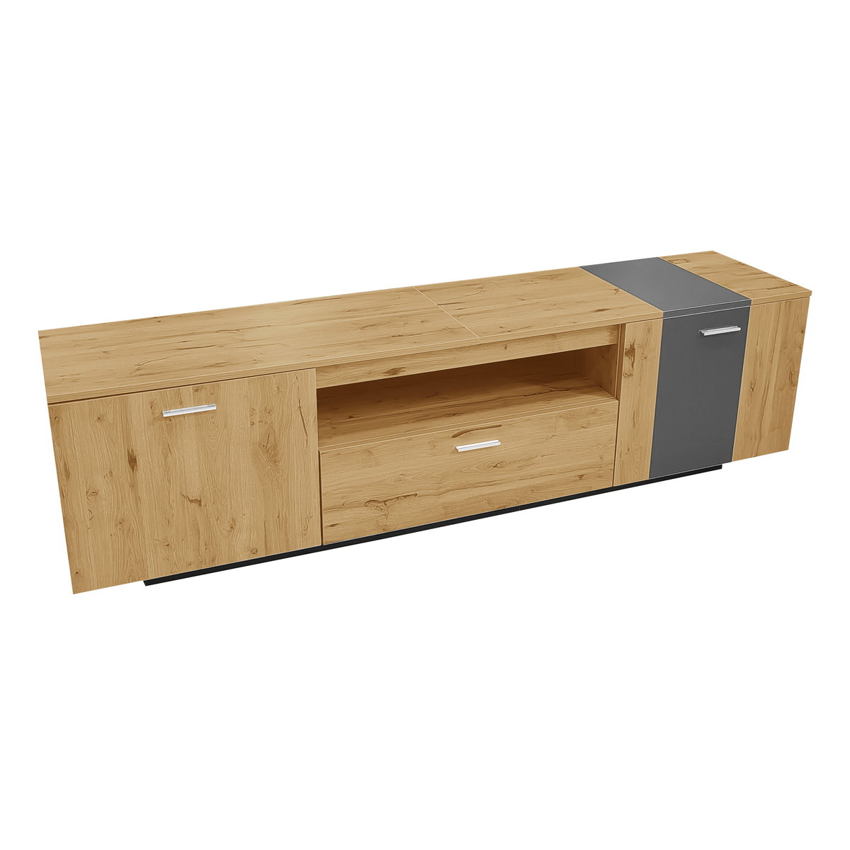 70 Inch TV Stand with Storage for TVs Under 80 Inches