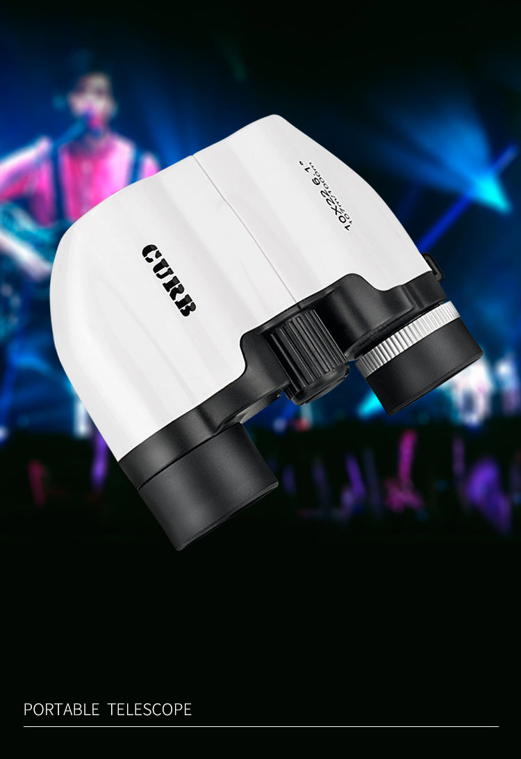 Pocket 10x22 Binoculars 144g for Concerts & Travel