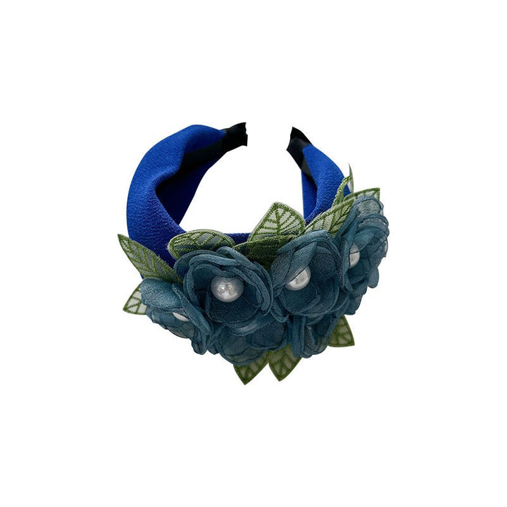 Handmade Floral Headband for Romantic Statement Style