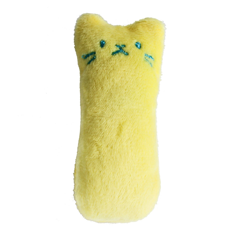 Catnip Plush Cat Toy for Active Chewing, Play and Cuddles
