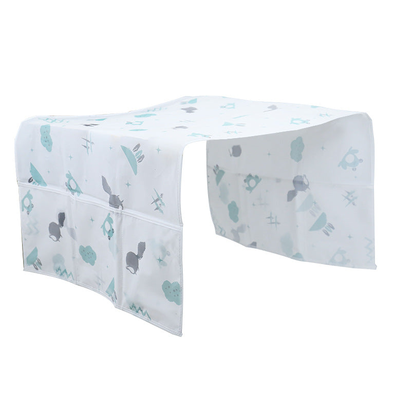 Fridge Top Dust Cover, Waterproof with Storage Pockets