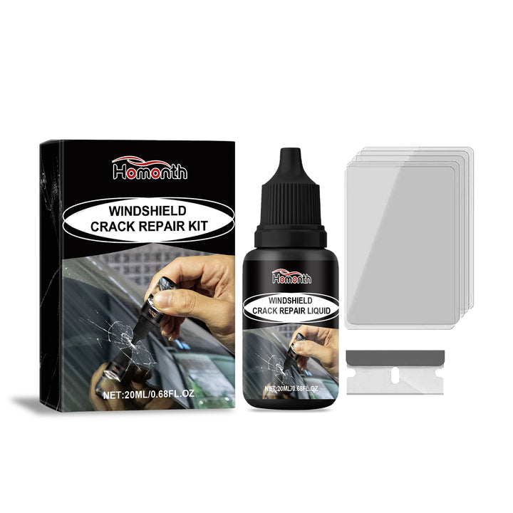 Windshield Crack Repair Kit for Minor Glass Damage