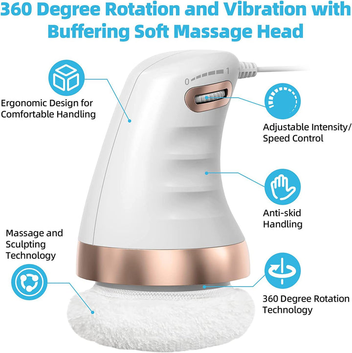 Body Sculpting Massager with 360° Rotation & Vibration