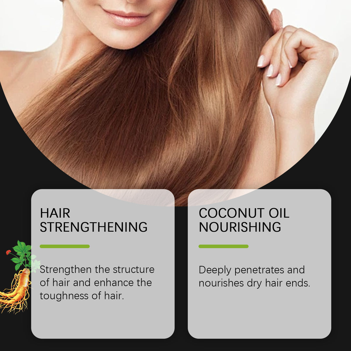 Nourishing Hair Repair Mask for Dry, Damaged Strands
