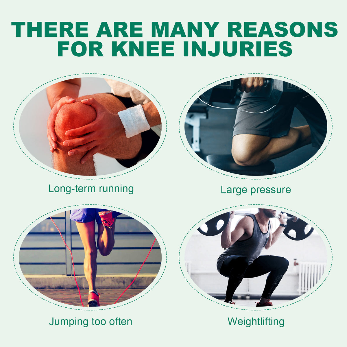 Self-Adhesive Sports Bandage Wrap for Joint Support