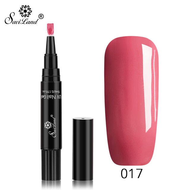 3‑in‑1 Gel Nail Pen — 60 Colors, Salon‑Quality Manicure