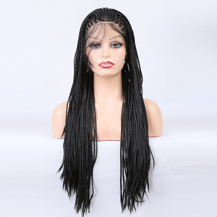 Braided Lace Front Wig for Instant Long Glamorous Style