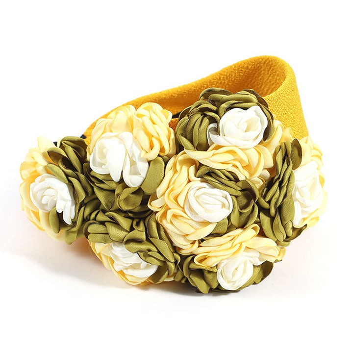 3D Floral Headband for Romantic, Statement Styling