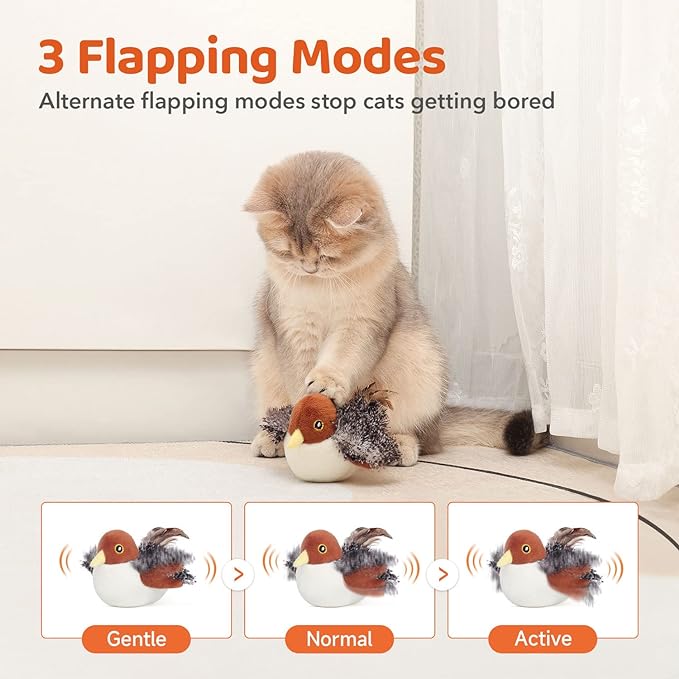Sparrow Cat Toy - wanelo - store - roman