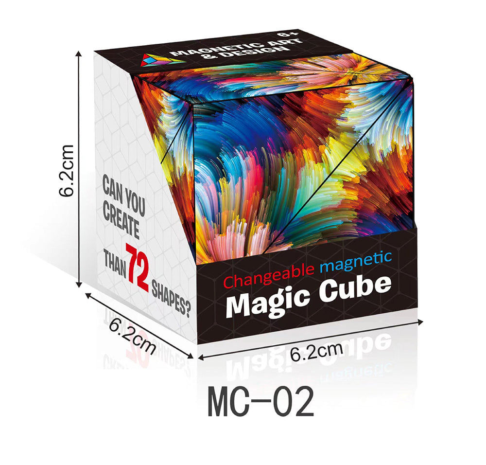 Magnetic Building Blocks: Create 72 Creative Shapes