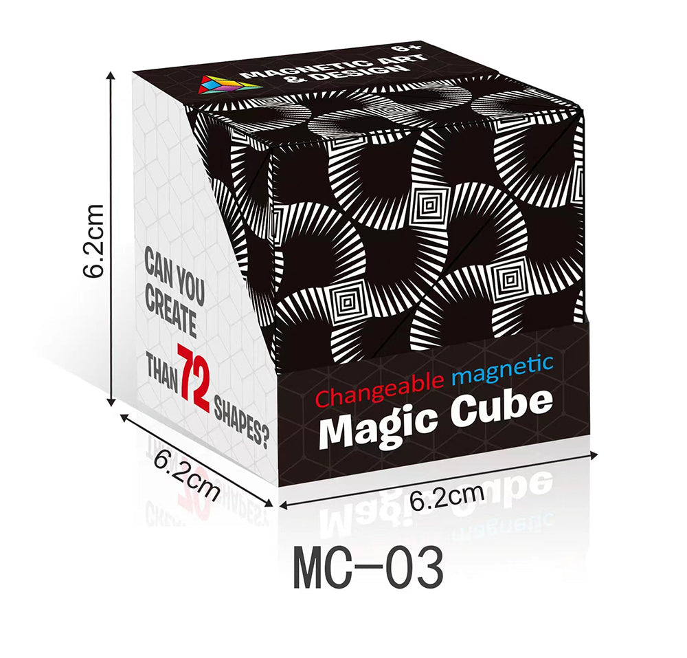 Magnetic Building Blocks: Create 72 Creative Shapes