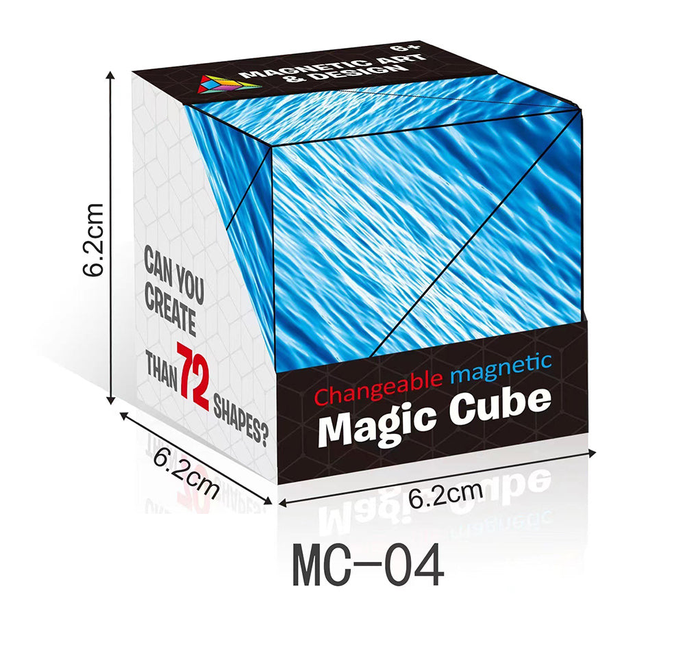Magnetic Building Blocks: Create 72 Creative Shapes