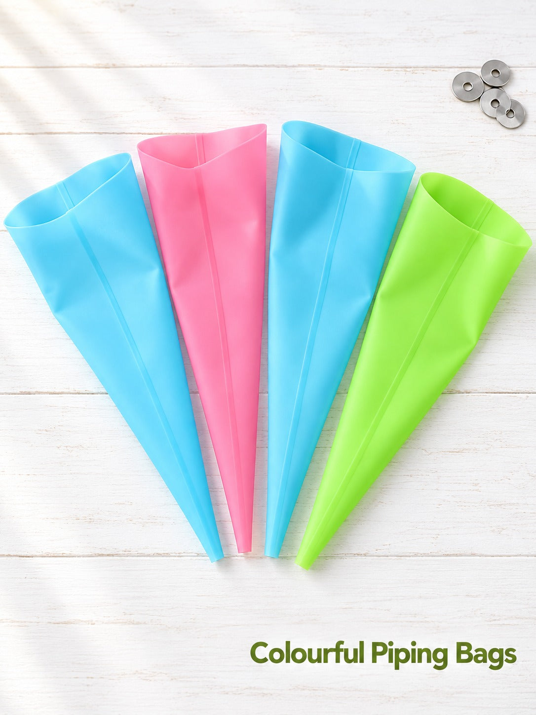 72 Piece Piping Tip Set for Cake Decorating Beginners