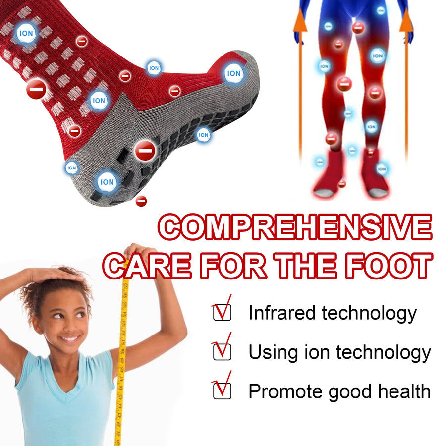 Foot Massage Socks for Warm, Breathable Grip Comfort