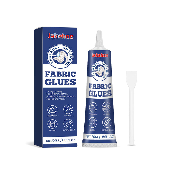Fabric Adhesive for Washable, Crystal-Clear Repairs
