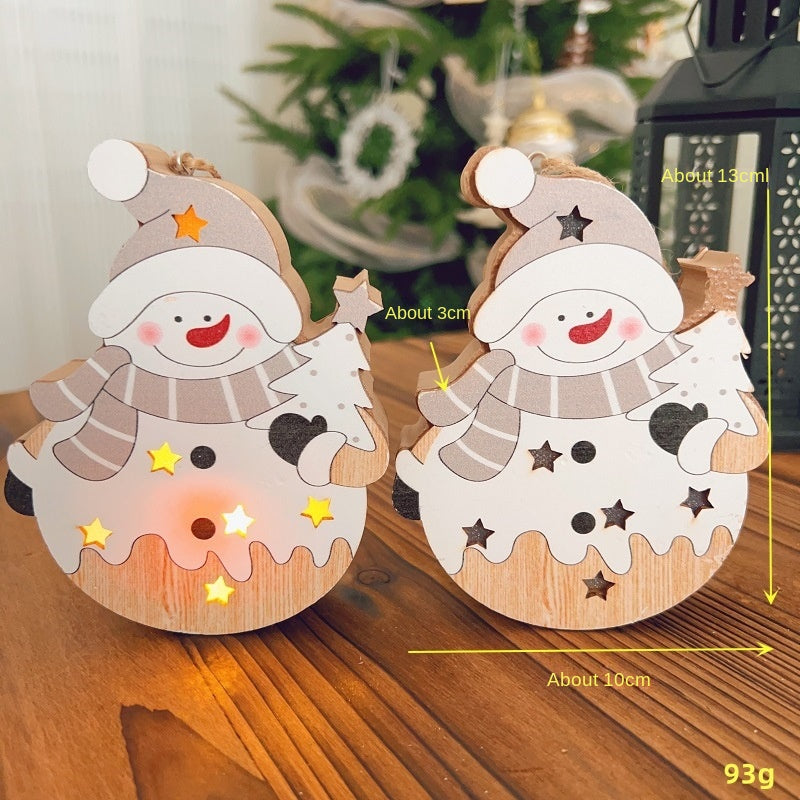 Nordic Wooden Christmas Ornaments With A Warm Glow