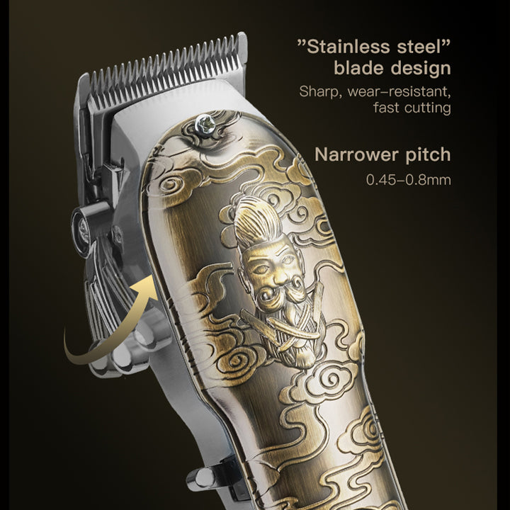 3-in-1 Hair Clippers with Precision Metal Grooming Kit
