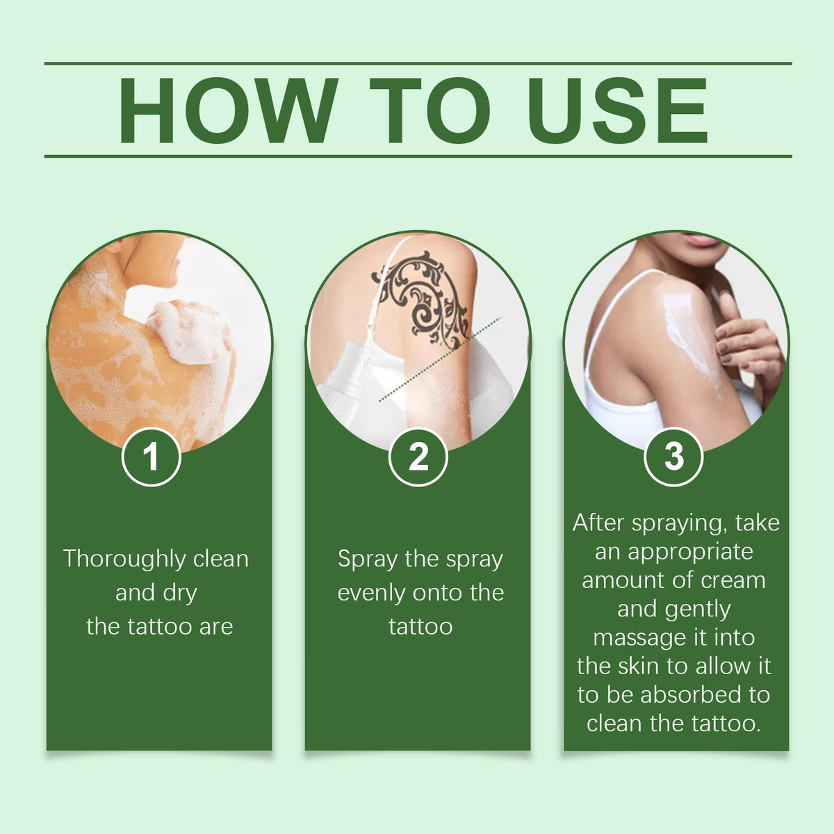 Daily Tattoo Care Set for Dry Skin and Softer Texture