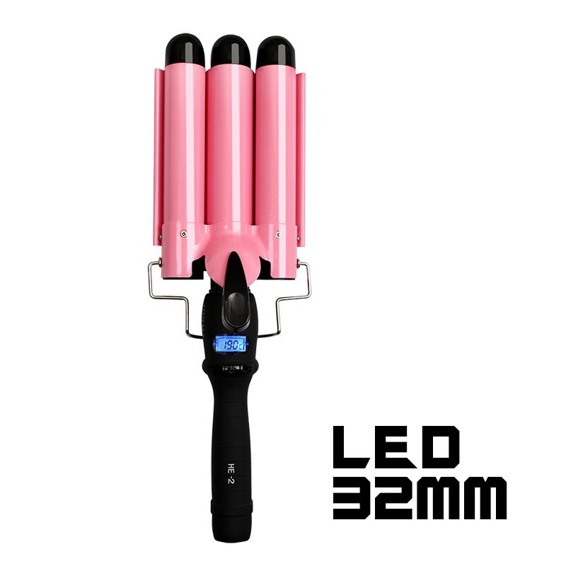 Triple Barrel Hair Waver for Glossy, Voluminous Waves