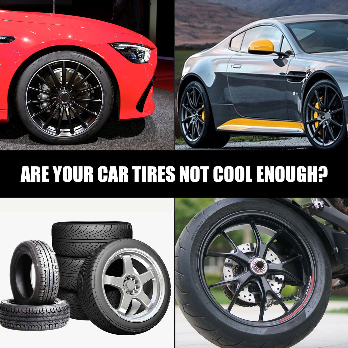 Tire Paint Pens for Bold White Tire Sidewall Lettering