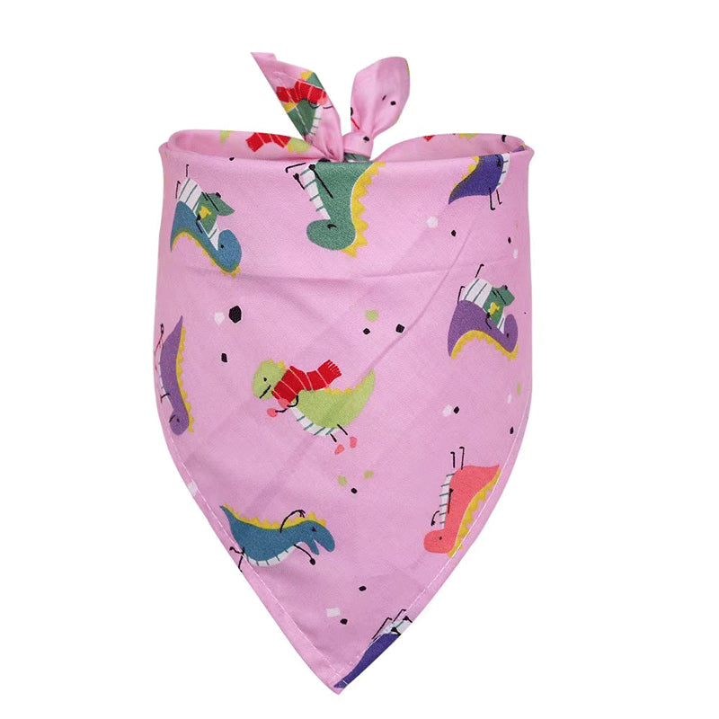 Cotton Pet Bandana Scarf for Playful Summer Style