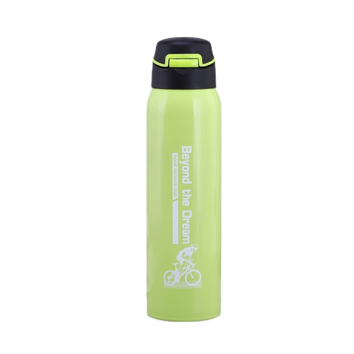 Insulated Sports Water Bottle with Flip Spout & Handle