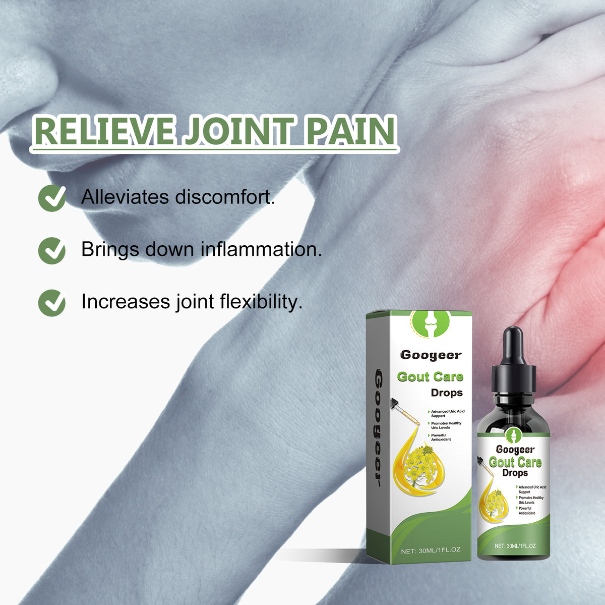Gout Care Drops — Targeted Joint Comfort at Home