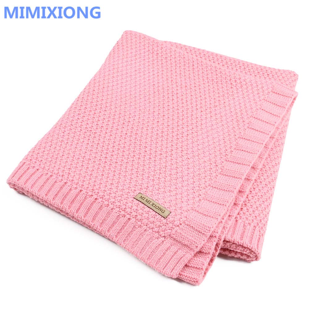 Knitted Newborn Swaddle Blanket for Everyday Cuddles