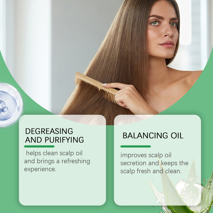 Oily Scalp Shampoo for Fresh, Balanced, Smooth Hair