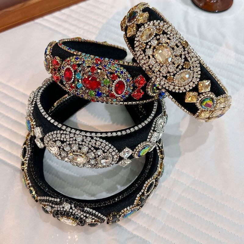 Jeweled Headband for Glamorous Vintage-Inspired Style