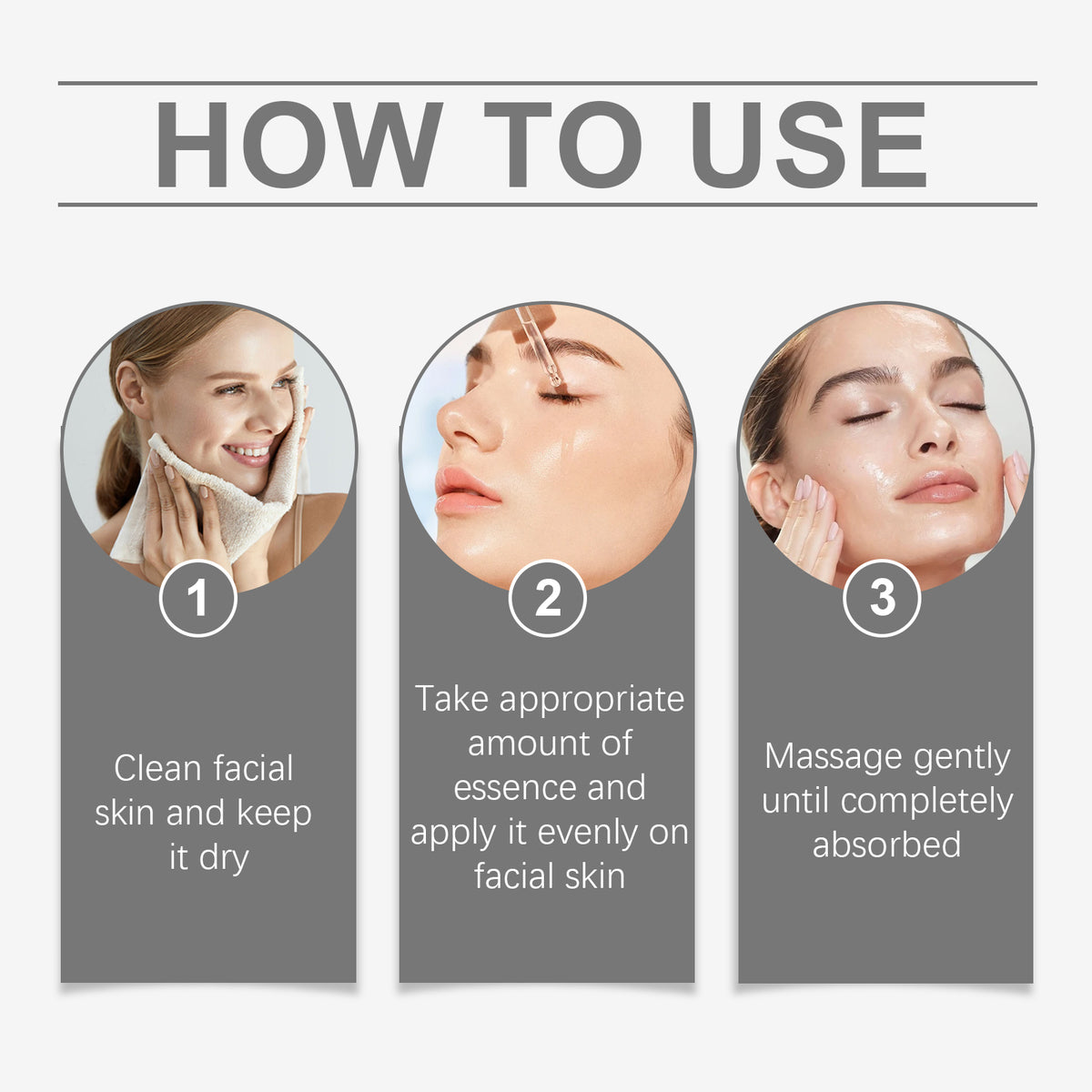 Polypeptide Facial Essence for Hydrated, Brighter Skin