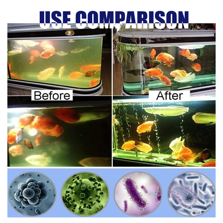 Aquarium Algae Removal Powder for Clearer, Cleaner Water