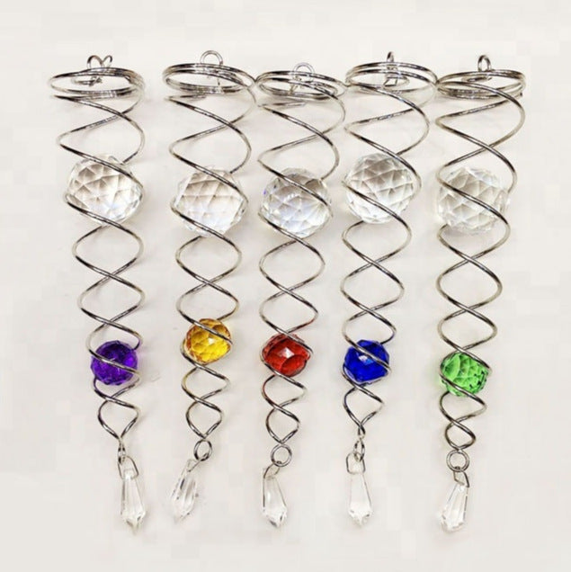 3D Crystal Wind Chime for Sparkling Outdoor Decor