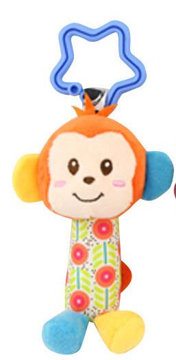 Baby Rattle Toy Set for Soft Sensory Play & Stroller