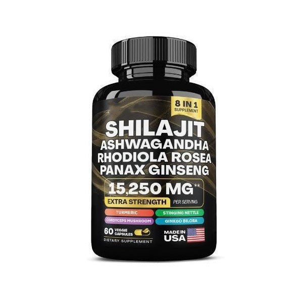 Sea Moss Shilajit Collagen Capsules – Reduce Wrinkles