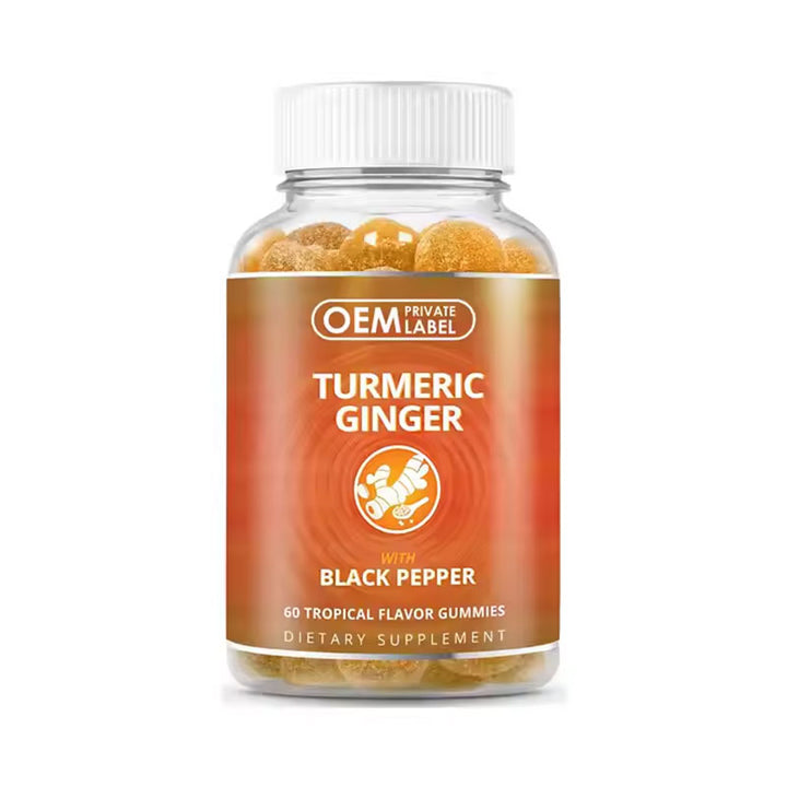 Turmeric Curcumin Gummies with Ginger & Black Pepper
