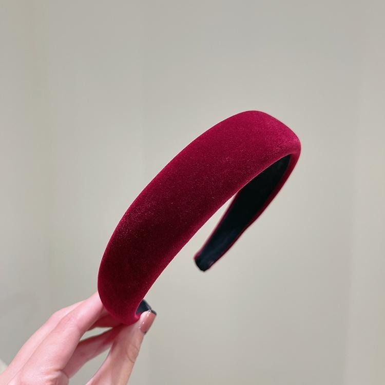 Wide Velvet Headband for Polished Everyday Hair Styling