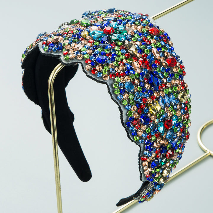 Oversized Rhinestone Headband for Statement Glamour